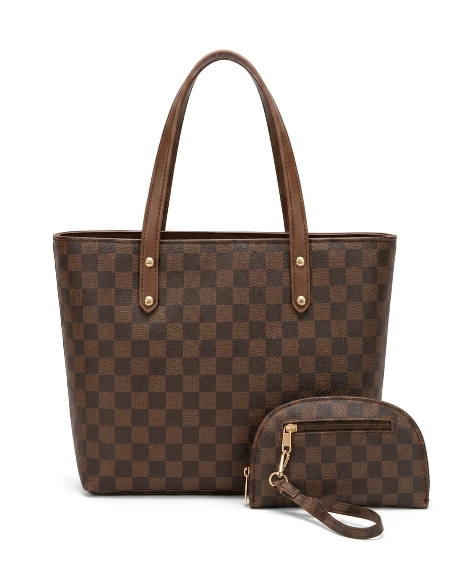 Iconic Chik Handbag Dark Brown