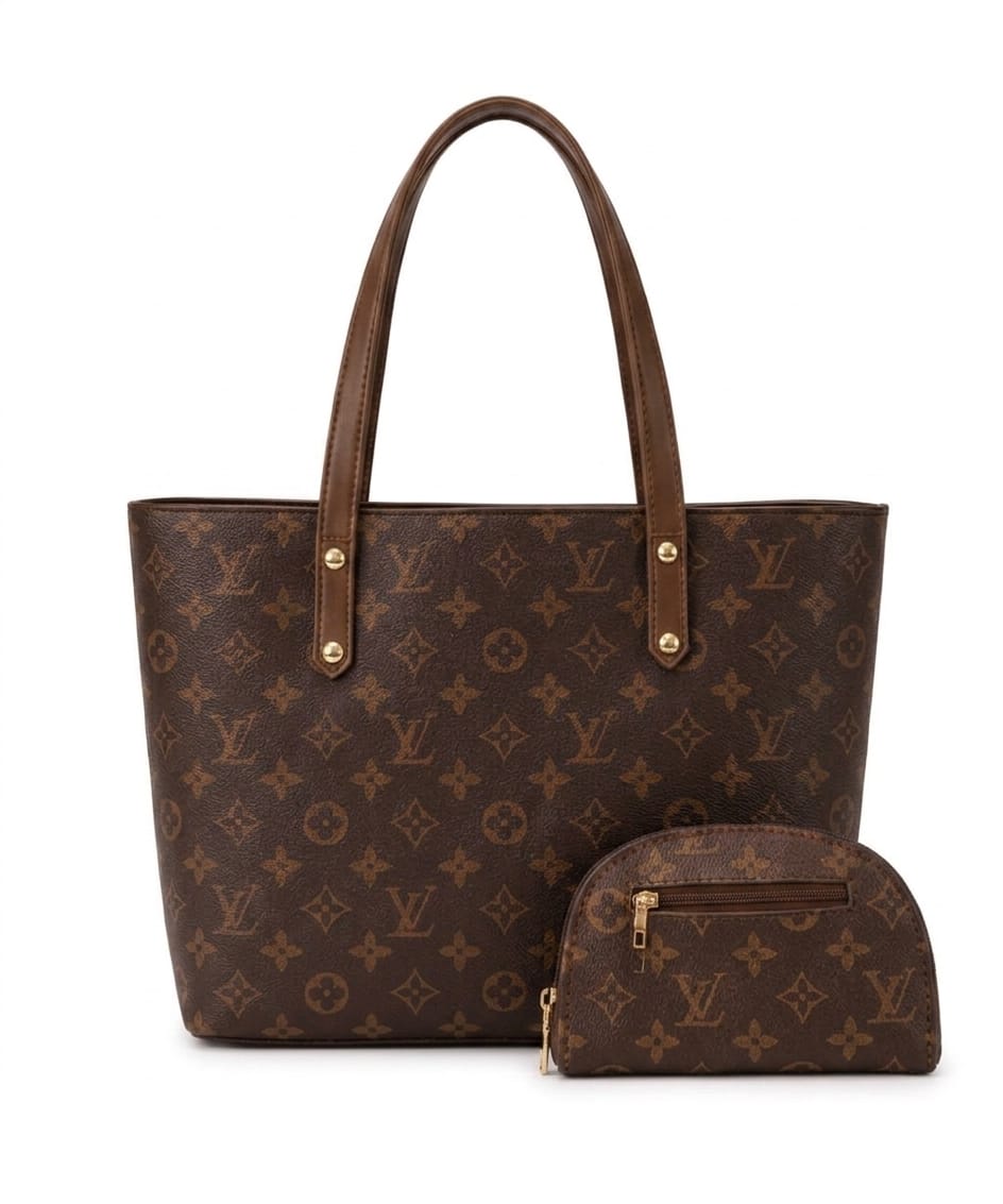 Iconic Chic Handbag Dark Brown