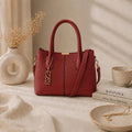  Everyday Elegance Red stylish shoulder bags for women by Zaiduxe