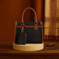 LuxeCarry Black Shoulder Bags Collection by Zaiduxe