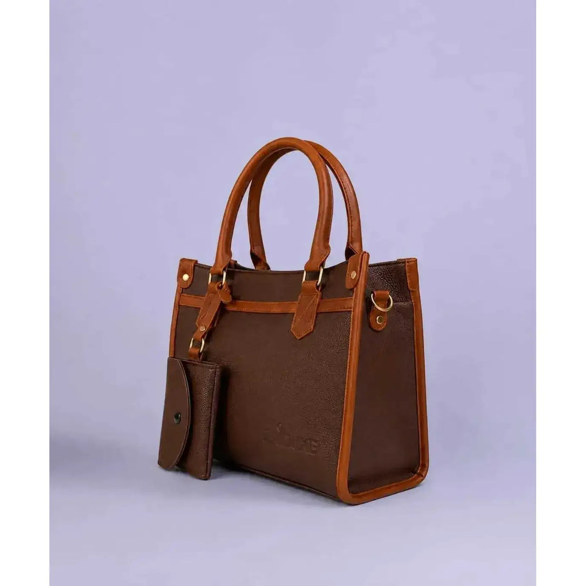 Side strap angle of premium shoulder bags