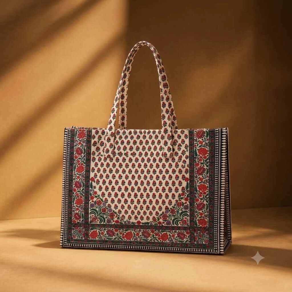 ladies canvas handbag